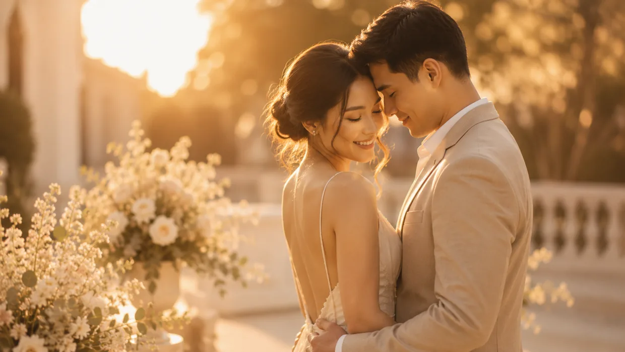Wedding couple