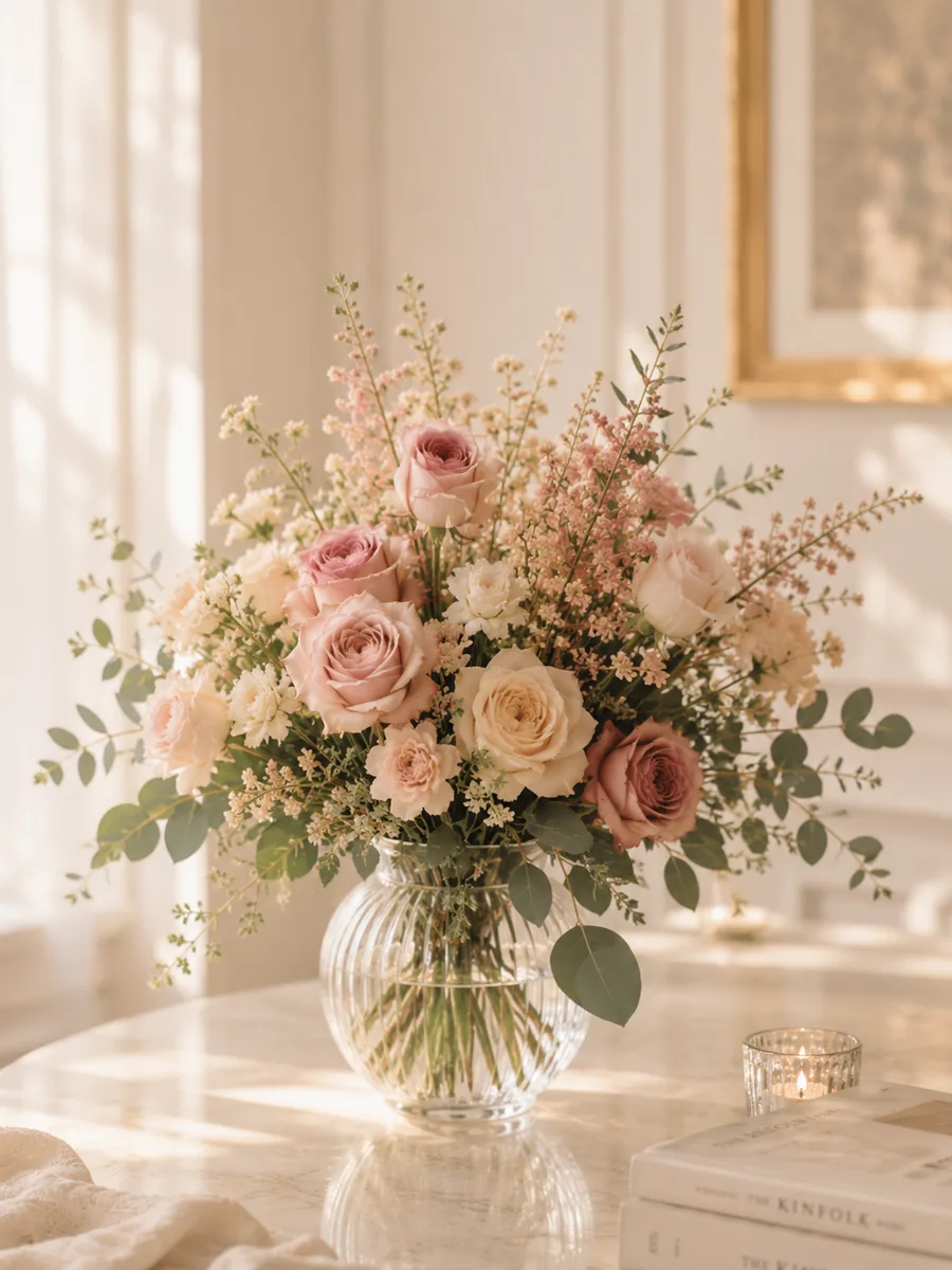 Wedding floral arrangement